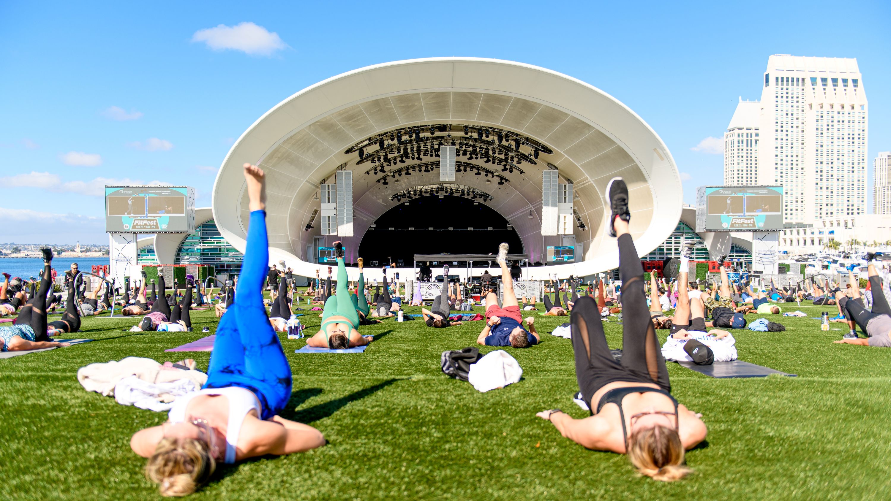 Fit Yoga at The Rady Shell